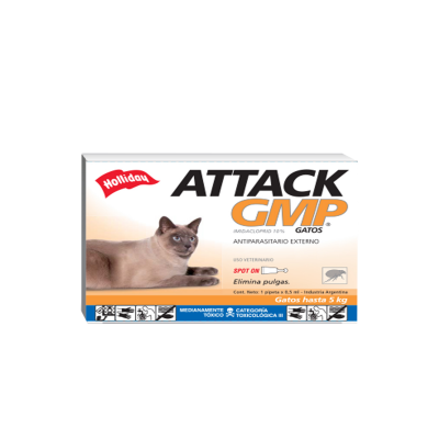 Antipulgas Para Gatos Attack Hasta 5 Kg