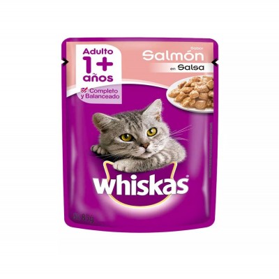 Comida Húmeda Para Gato Whiskas Salmón