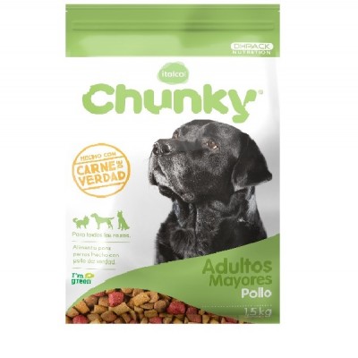 Comida Para Perro Chunky Adulto Mayor 