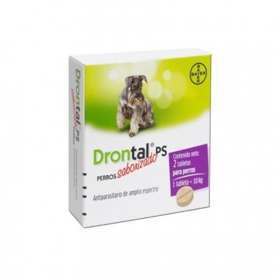 Desparasitante Para Perro Drontal Perros Pequeños 