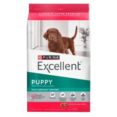 Comida Para Perro Excellent Puppy Razas Medianas & Grandes