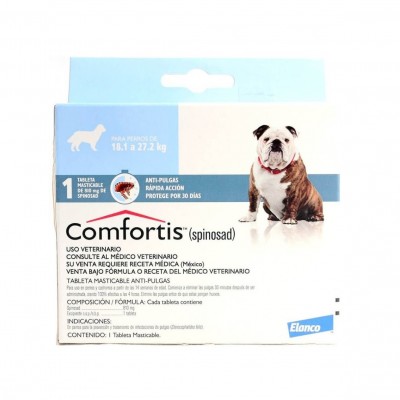 Antipulgas Para Perros Comfortis De 18.1-27.2 Kg