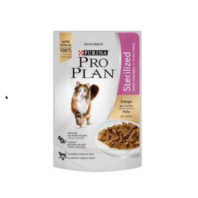 Comida Húmeda Para Gato Pro Plan Sterilized Pollo 