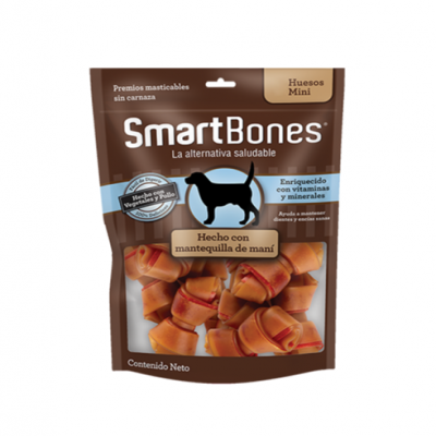 Snack Para Perro Smart Bones Peanut Butter 