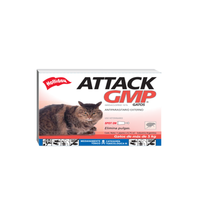 Antipulgas Para Gatos Attack De 5-10 Kg